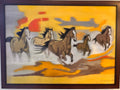 Caballos en la niebla